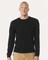 BELLA + CANVAS Heavyweight Long Sleeve Crewneck T-Shirt for Streetwear Style & Layering Wear Essential Tee